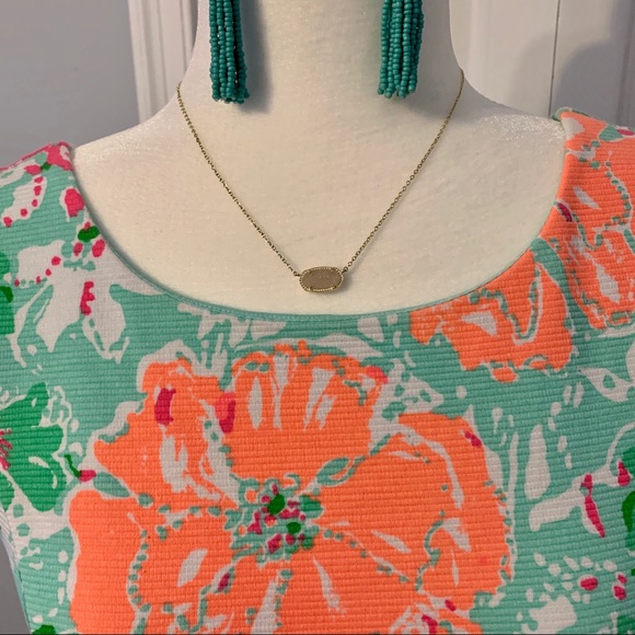 Lilly Pulitzer Sleeveless Floral Shift Dress Small - Picture 3 of 6